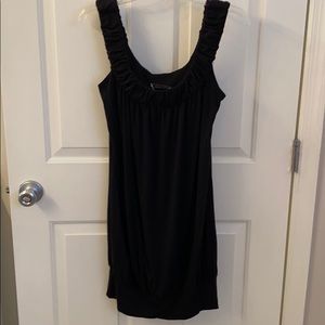 Off shoulder black dress
